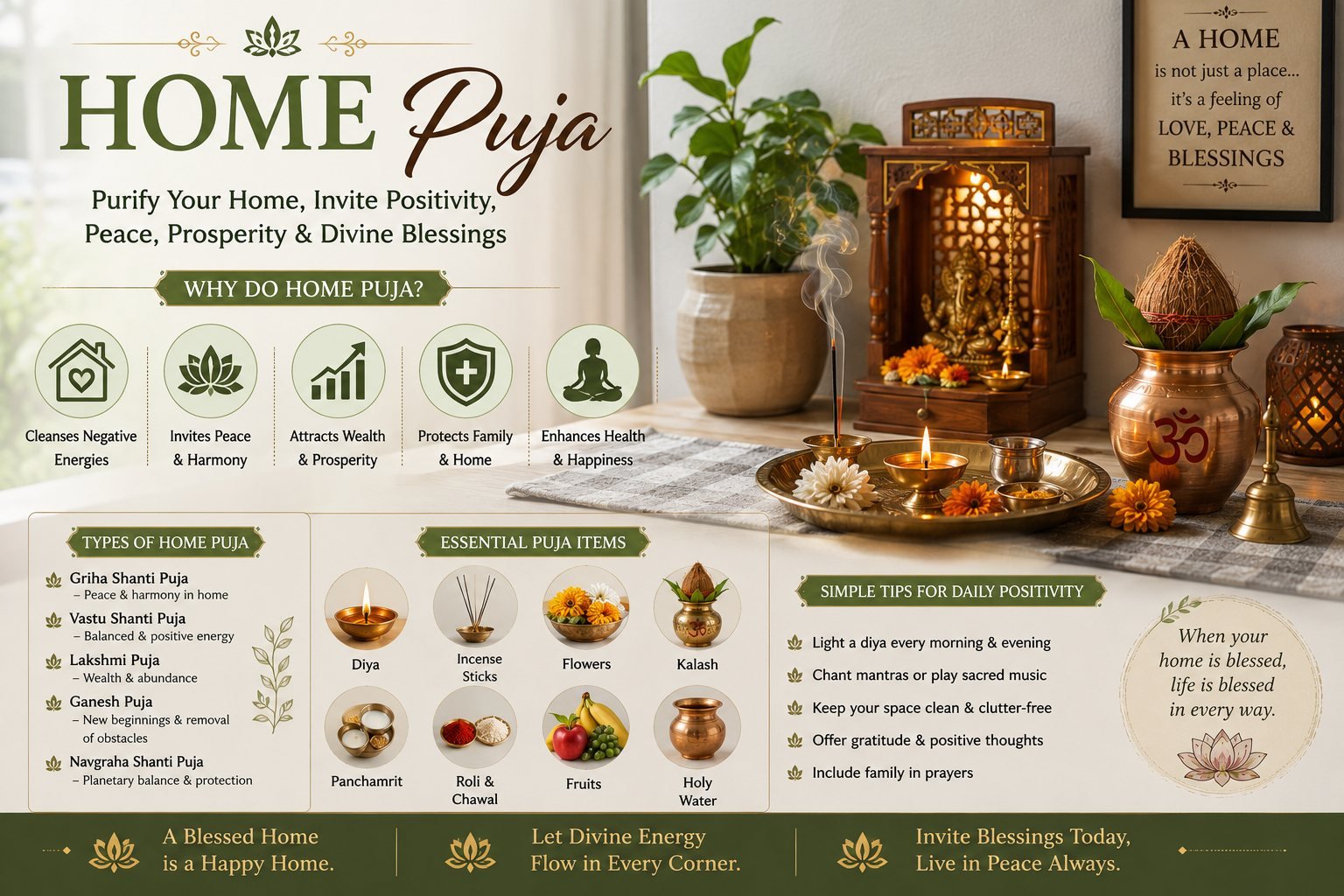 Ghar baithe online puja kaise karwaye?