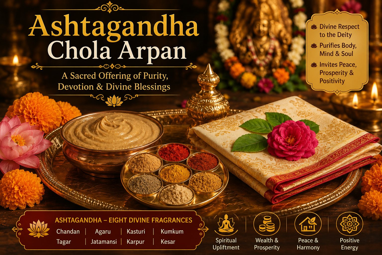 Ashtagandha Chola Arpan