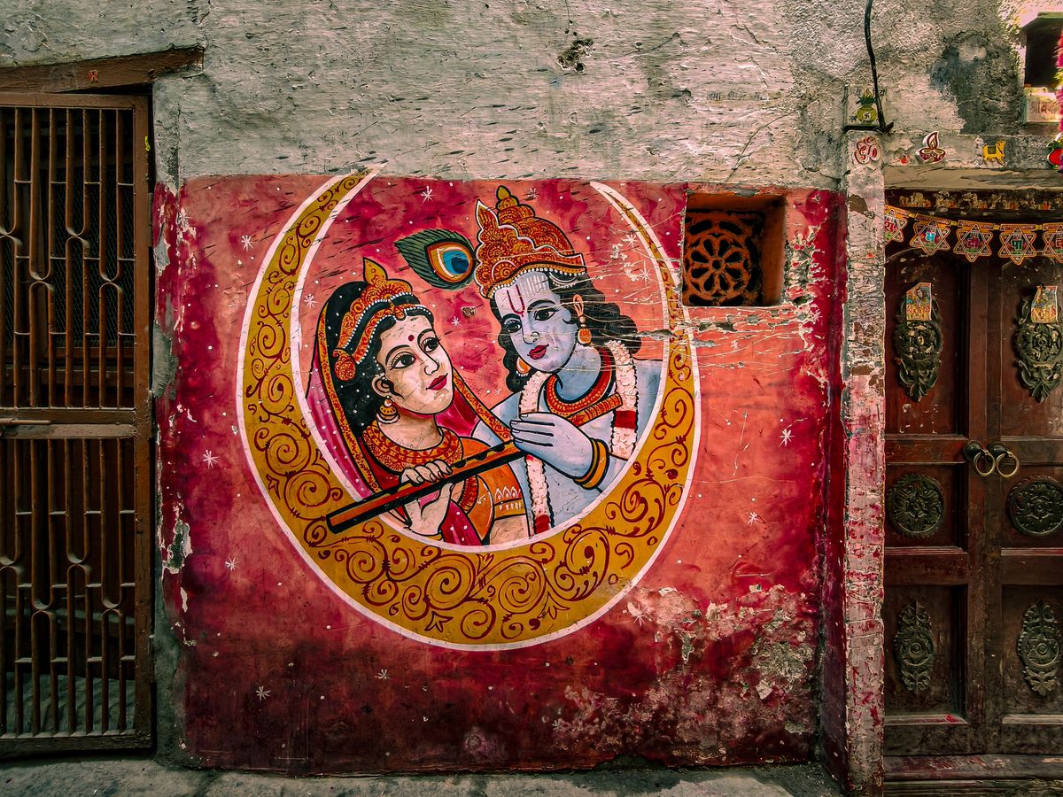 Lotus Pichwai Wall Art