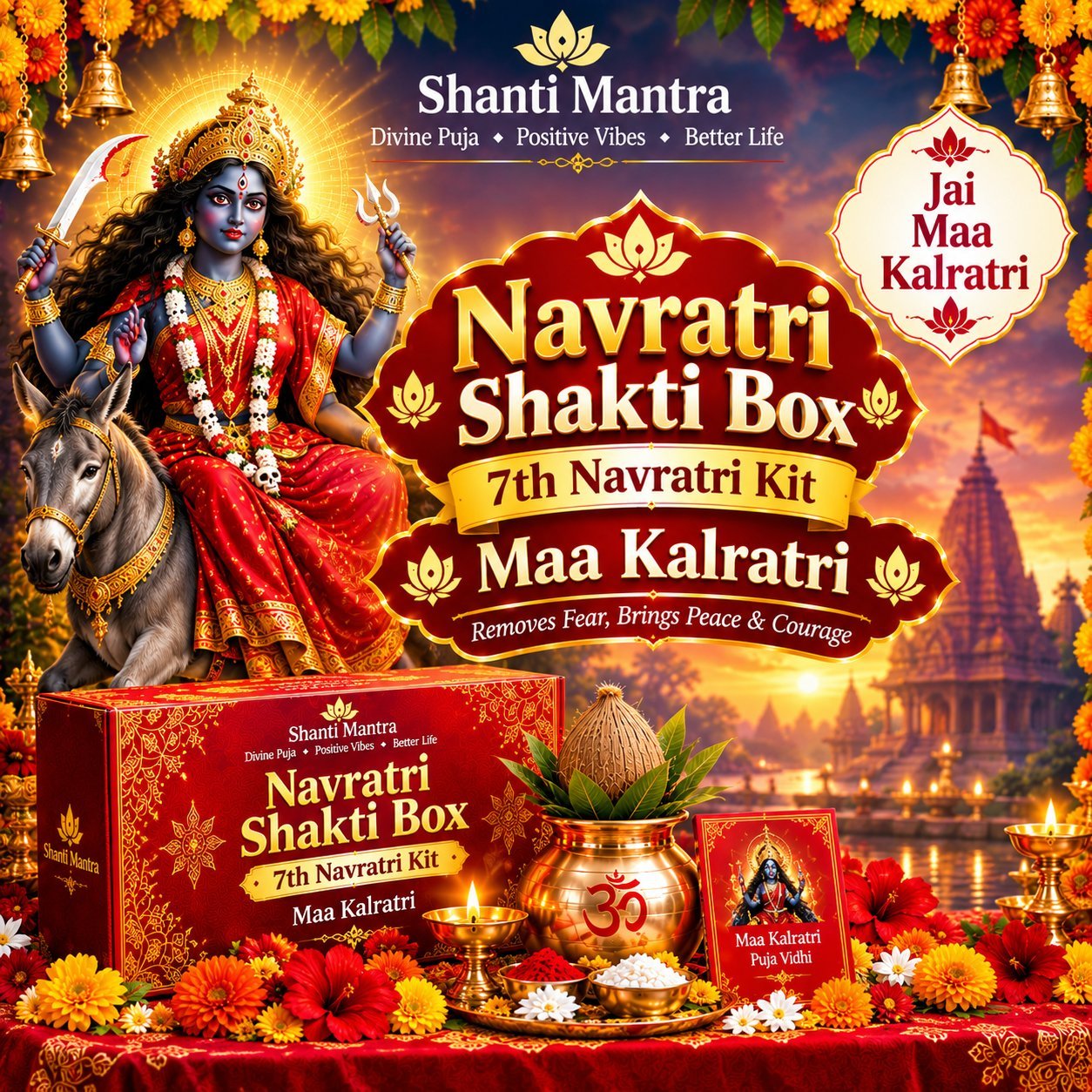 Navratri Shakti Box - Day 7: Maa Kalratri