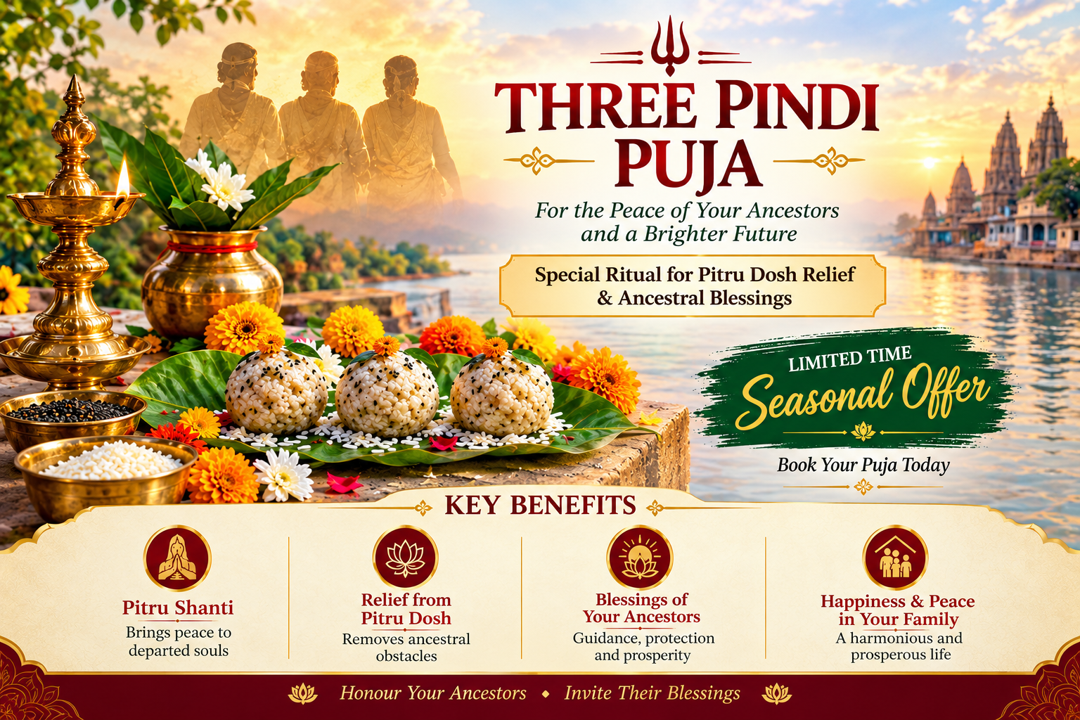 THREE PINDI PUJA